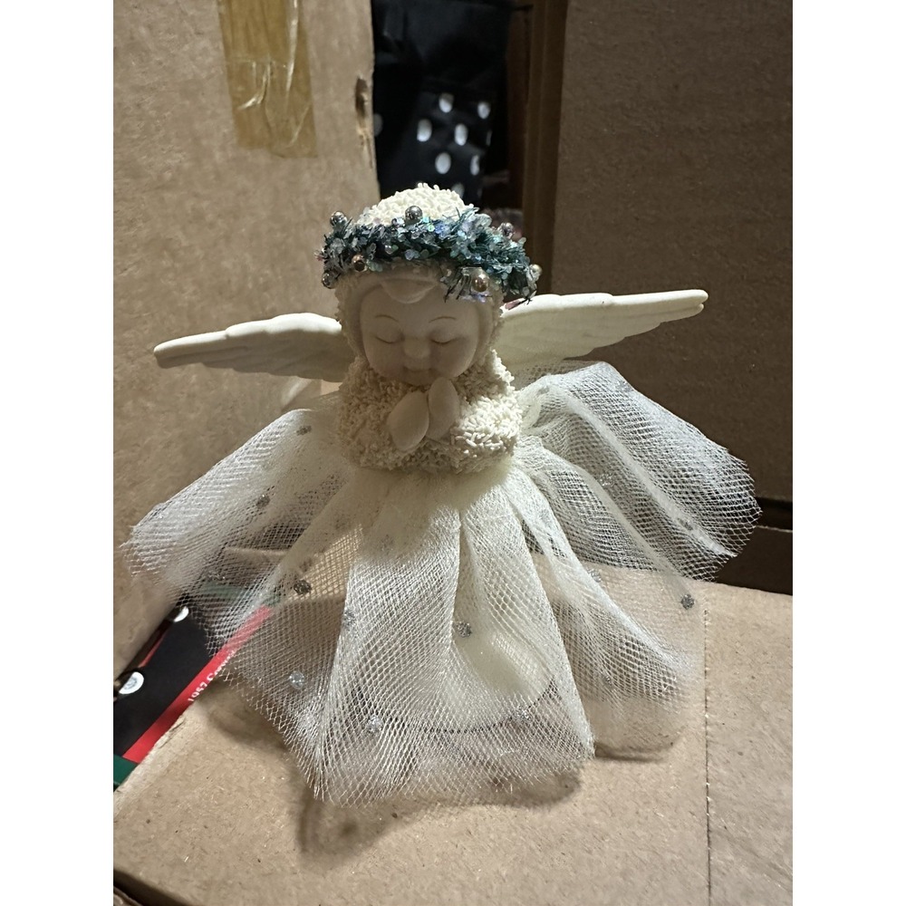 Dept 56 Snowbabies "And God Bless Me" 4031872 snow Dream Figurine 2013 Angel
